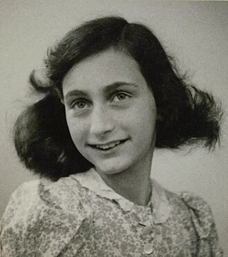 Portret van Anne Frank