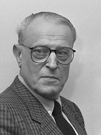 Portret van Willem Frederik Hermans