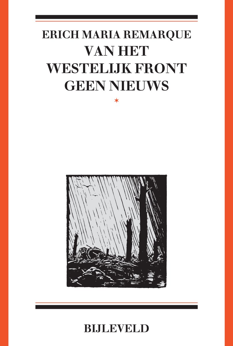 Omslag van Van het westelijk front geen nieuws