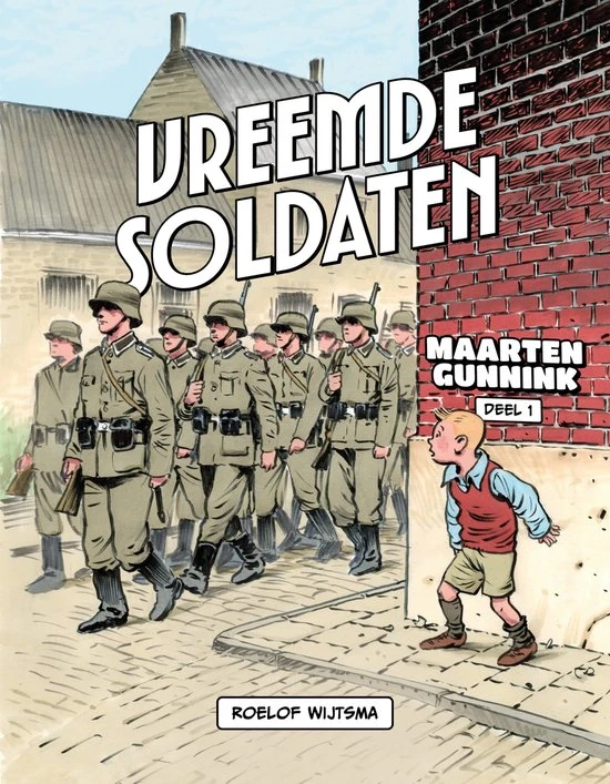 Omslag van Vreemde soldaten — stripverhaal